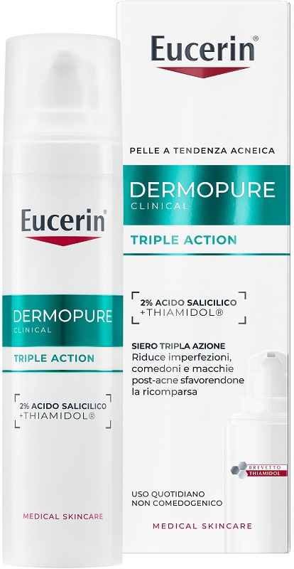 EUCERIN DERMOPURE CLINICAL SIERO TRIPLA AZIONE 40 ML - Farmapre