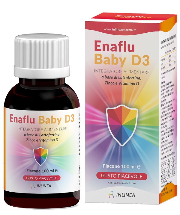 ENAFLU BABY D3 100 ML SENZA GLUTINE - Farmapre