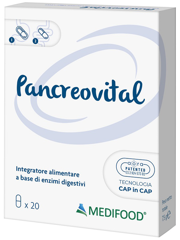 PANCREOVITAL 20 CAPSULE - Farmapre
