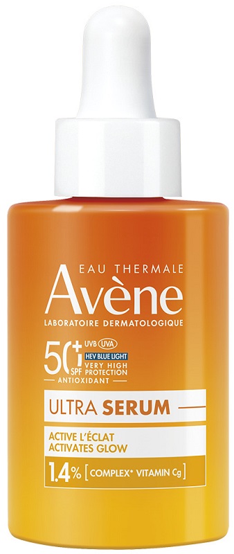 EAU THERMALE AVENE SOLARE ULTRA SIERO ATTIVA LA LUMINOSITA' SPF50+ 30 ML - Farmapre
