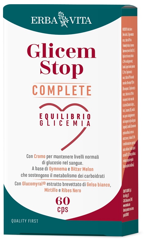GLICEM STOP COMPLETE 60 CAPSULE - Farmapre