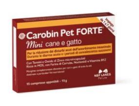 CAROBIN PET FORTE MINI 15 COMPRESSE - Farmapre