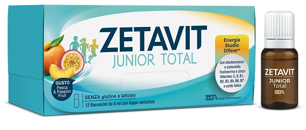 ZETAVIT JUNIOR TOTAL 12 FLACONCINI 8 ML - Farmapre