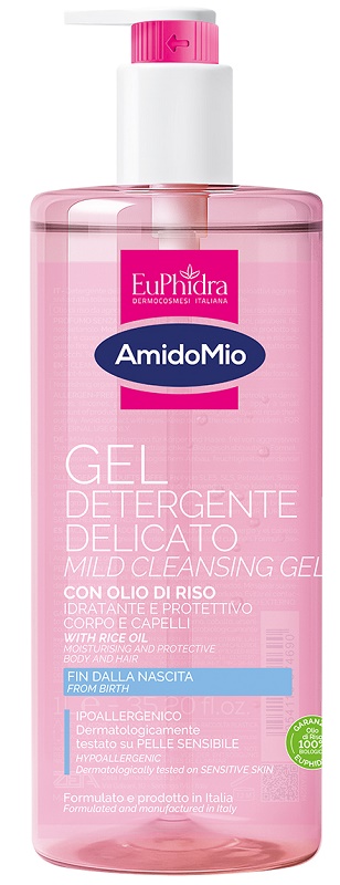 EUPHIDRA AMIDOMIO GEL DETERGENTE DELICATO 1000 ML - Farmapre