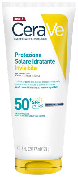 CERAVE PROTEZIONE SOLARE IDRATANTE INVISIBILE SPF50+ 177 ML - Farmapre