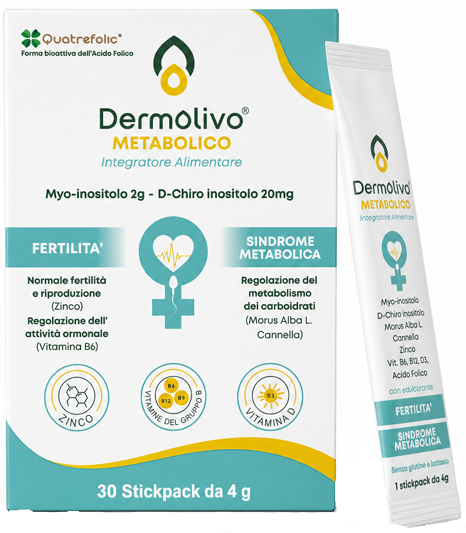 DERMOLIVO METABOLICO 30 STICKPACK DA 4 G - Farmapre