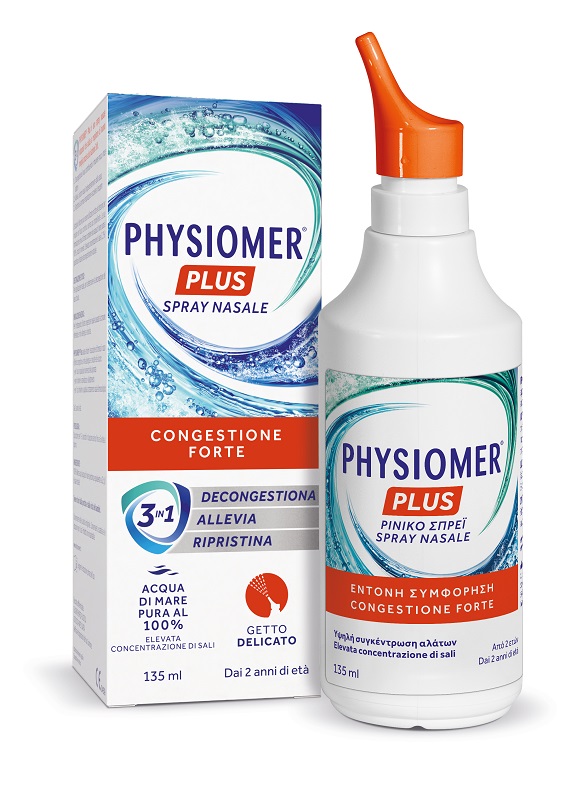 SPRAY NASALE PHYSIOMER PLUS GETTO DELICATO 135 ML - Farmapre
