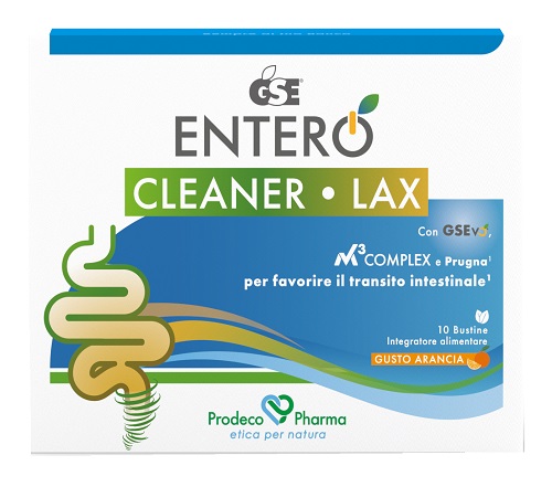 GSE ENTERO CLEANER LAX 10 BUSTINE - Farmapre