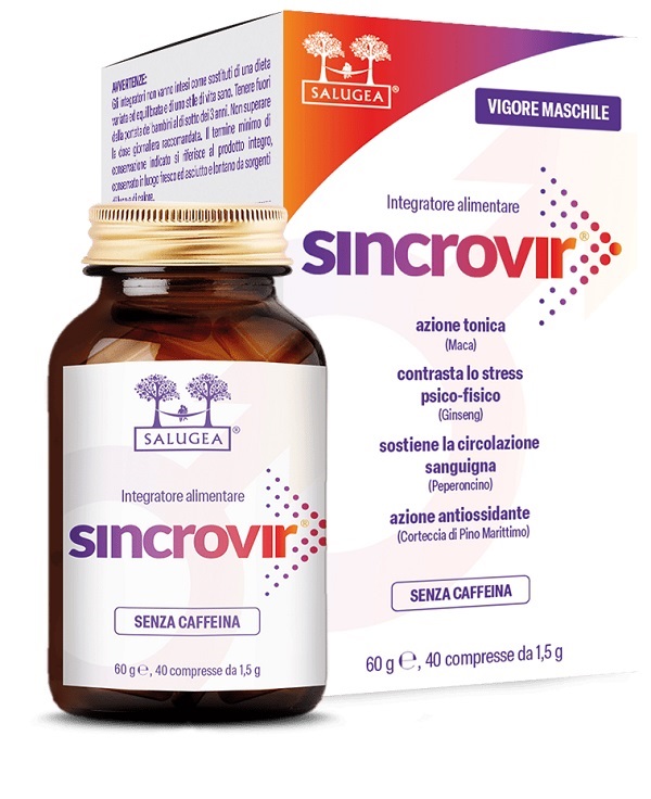 SINCROVIR SALUGEA 40 COMPRESSE 1,5 G FLACONE - Farmapre