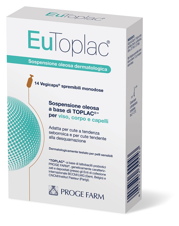 EUTOPLAC SOSPENSIONE OLEOSA DERMATOLOGICA 14 CAPSULE SPREMIBILI - Farmapre