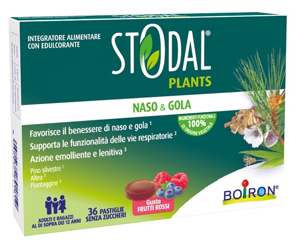 STODAL PLANTS FRUTTI ROSSI 36 PASTIGLIE SENZA GLUTINE NATURALMENTE PRIVO DI LATTOSIO - Farmapre