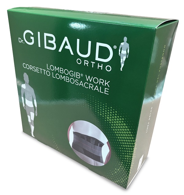 GIBAUD ORTHO CORSETTO LOMBOSACRALE LOMBOGIB WORK H21 TAGLIA 03 - Farmapre