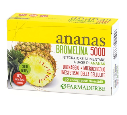 ANANAS BROMELINA 5000 30 COMPRESSE - Farmapre