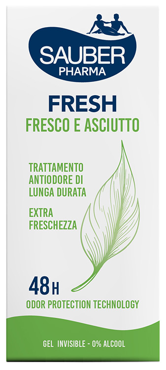 SAUBER DEO 48H FRESH FRESCO E ASCIUTTO GEL 30 ML - Farmapre