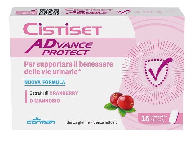 CISTISET ADVANCE PROTECT 15 COMPRESSE 1,24 G SENZA GLUTINE SENZA LATTOSIO - Farmapre