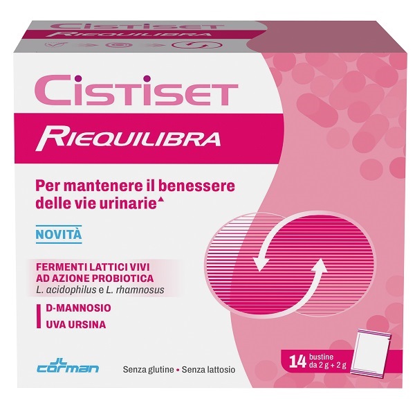 CISTISET RIEQUILIBRA 14 BUSTINE DA 4 G SENZA GLUTINE SENZA LATTOSIO - Farmapre