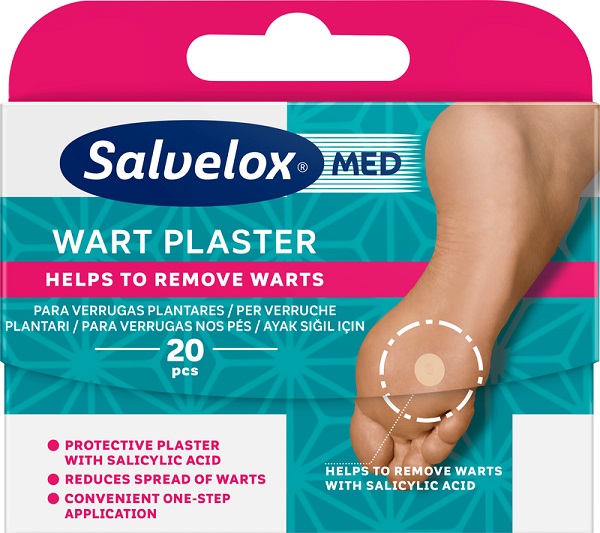 CEROTTO VESCICHE PLANTARI SALVELOX MED WART PLASTER 20 PEZZI - Farmapre