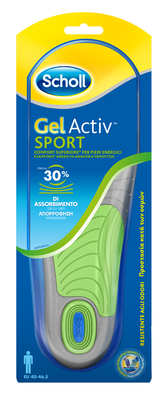 SCHOLL GEL ACTIV SPORT UOMO - Farmapre
