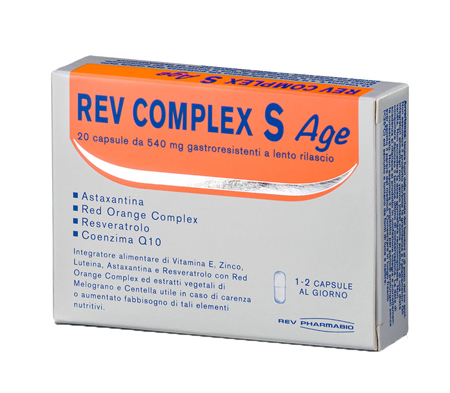 REV COMPLEX S AGE 20 CAPSULE - Farmapre