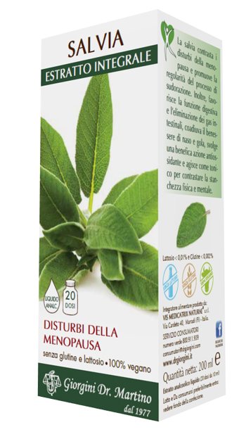 SALVIA ESTRATTO INTEGRALE 200 ML - Farmapre