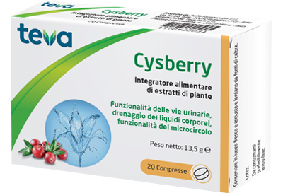 CYSBERRY TEVA 20 COMPRESSE - Farmapre