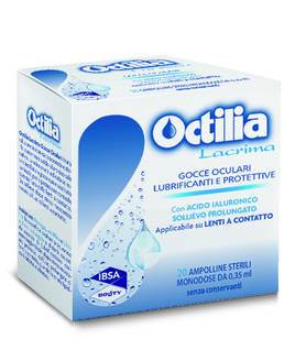 OCTILIA LACRIMA SOLLIEVO PROLUNGATO 20 FLACONCINI MONODOSE 0,35 ML - Farmapre