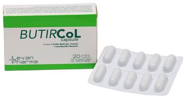 BUTIRCOL 20 CAPSULE - Farmapre