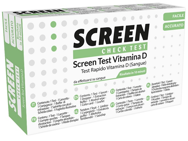 SCREEN TEST RAPIDO 25-IDROSSIVITAMINA D PUNGIDITO 1 PEZZO - Farmapre
