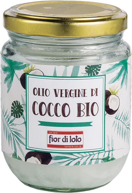 FIOR DI LOTO OLIO VERGINE DI COCCO BIO 200 ML - Farmapre