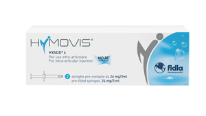 SIRINGA INTRA-ARTICOLARE HYMOVIS ACIDO IALURONICO 24 MG 3 ML 2 PEZZI - Farmapre