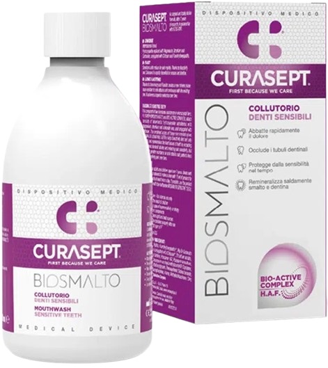 CURASEPT BIOSMALTO COLLUTORIO DENTI SENSIBILI 300 ML - Farmapre