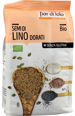 SEMI LINO DORATI SENZA GLUTINE BIO 400 G - Farmapre