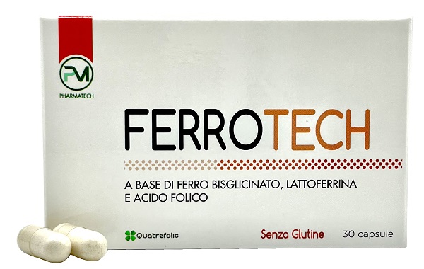 FERROTECH 30 CAPSULE DA 550MG - Farmapre