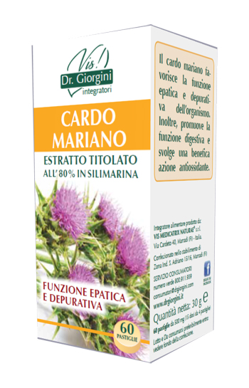 CARDO MARIANO ESTRATTO TITOLATO 60 PASTIGLIE - Farmapre