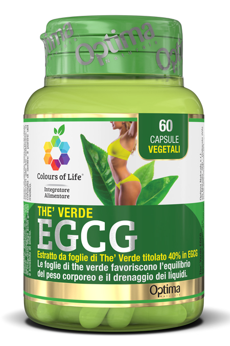 COLOURS OF LIFE THE VERDE EGCG 60 CAPSULE VEGETALI - Farmapre