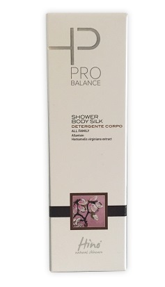HINO NATURAL SKINCARE PRO BALANCE SHOWER BODY SILK DETERGENTE CORPO 200 ML - Farmapre