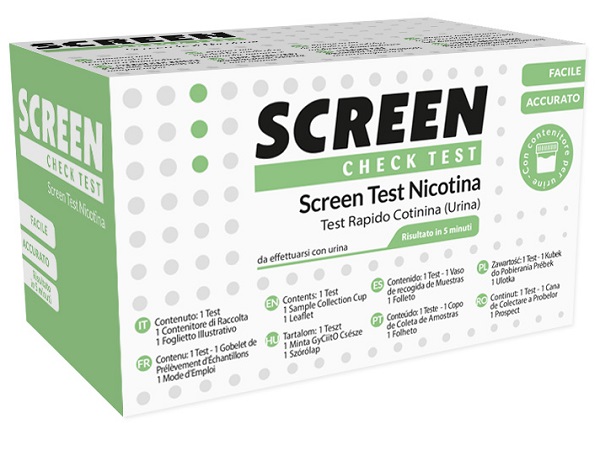 SCREEN TEST NICOTINA/COTININA URINA - Farmapre