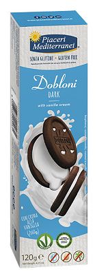 PIACERI MEDITERRANEI DOBLONI DARK 120 G - Farmapre