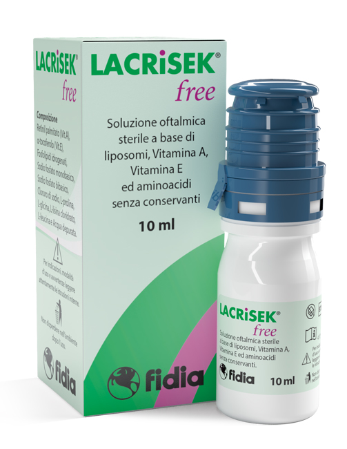 LACRISEK FREE SOLUZIONE OFTALMICA SENZA CONSERVANTI 10 ML - Farmapre
