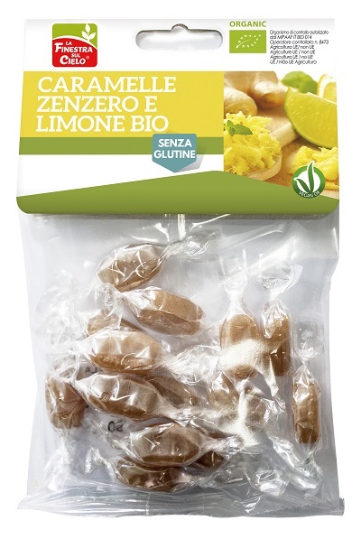 CARAMELLE ZENZERO E LIMONE BIO 50 G - Farmapre