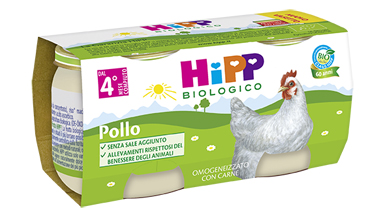 HIPP BIO HIPP BIO OMOGENEIZZATO POLLO 2X80 G - Farmapre