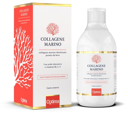 COLLAGENE MARINO IDROLIZZATO LIQUIDO PRONTO DA BERE 500 ML - Farmapre