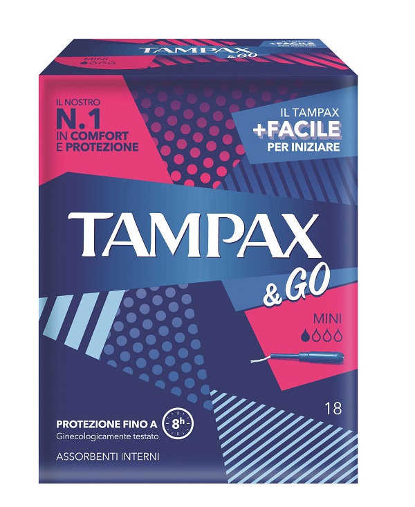 TAMPAX & GO MINI 18 PEZZI - Farmapre