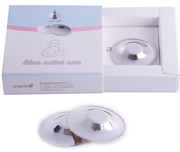 SILVER MOTHER CARE PARACAPEZZOLO IN ARGENTO PURO NO TRILAMINATO 2 PEZZI - Farmapre