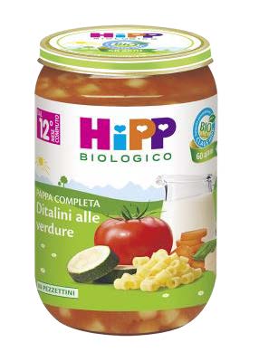 HIPP BIO DITALINI ALLE VERDURE 250 G - Farmapre