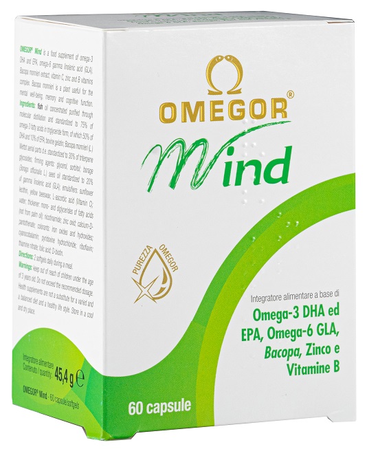 OMEGOR MIND 60 CAPSULE MOLLI - Farmapre