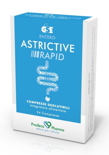 GSE ENTERO ASTRICTIVE RAPID 24 COMPRESSE DEGLUTIBILI - Farmapre