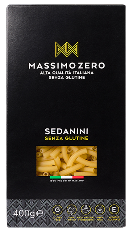 MASSIMO ZERO SEDANINI RIGATI 400 G - Farmapre