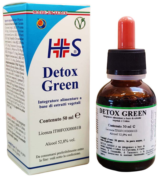 DETOX GREEN GOCCE 50 ML - Farmapre