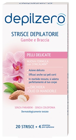 DEPILZERO STRISCE GAMBE BRACCIA 20 PEZZI - Farmapre